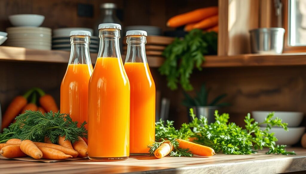 Carrot Juice Storage