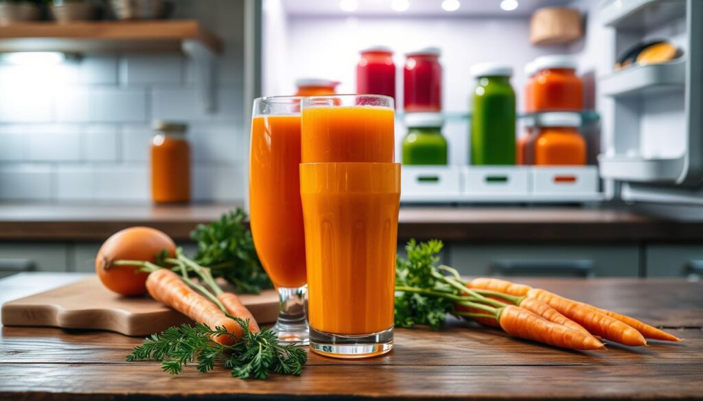 carrot juice storage