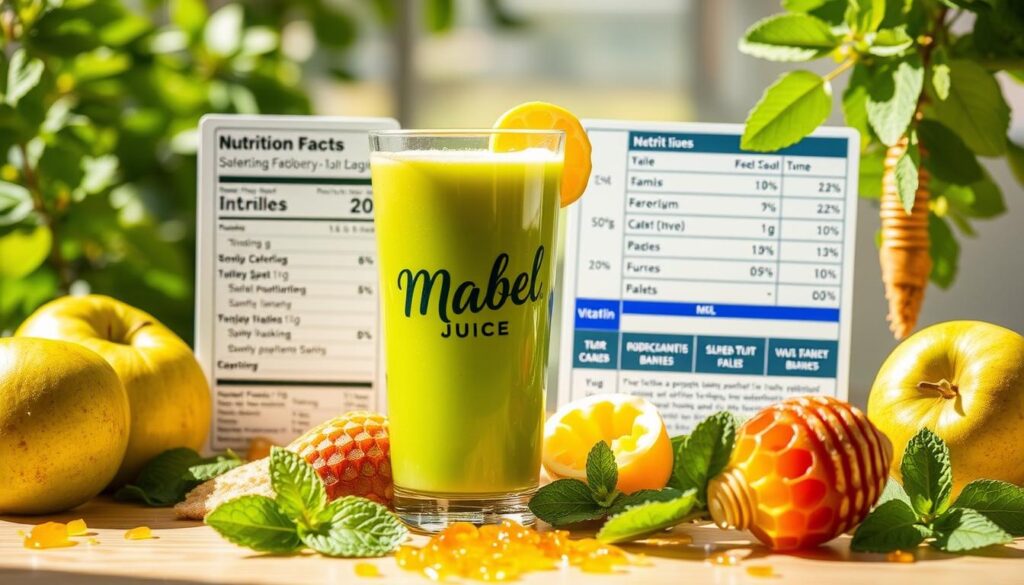 mabel juice nutrition facts